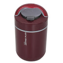 Jaypee Plus Hottline Electric Lunch Box, Electric, 3-compartment, Stainless Steel, Maroon