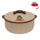 Jaypee Plus Casserole MicroSmart, Stainless Steel, Set of 3, Ivory
