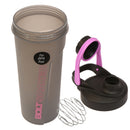 Jaypee Plus Bolt Shaker, with Wire Blending Ball, Plastic, 700ml, Grey Pink