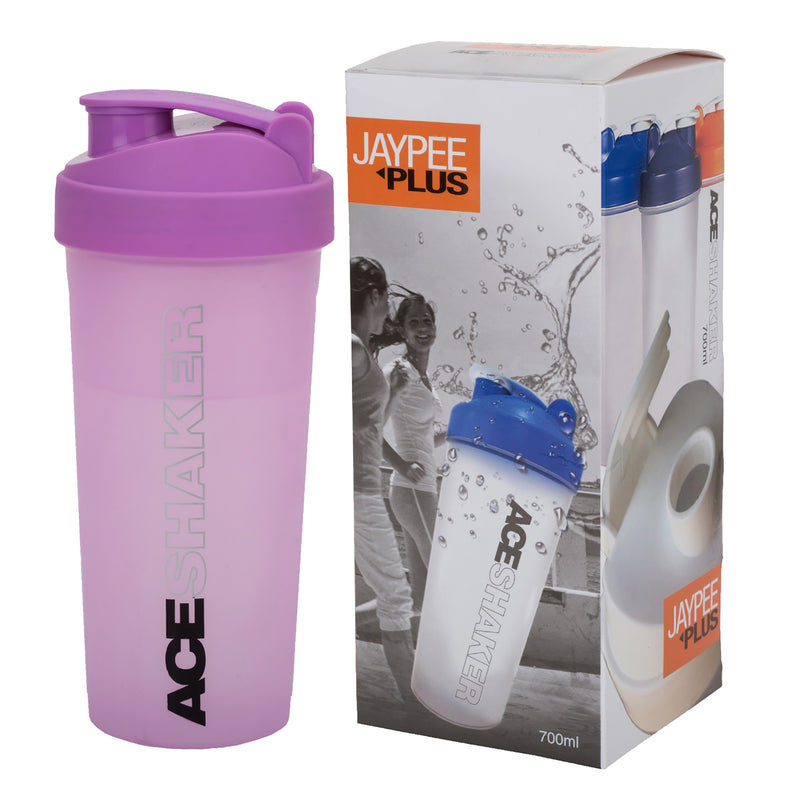 Jaypee Plus Ace Shaker with Blending Ball, 700 ml, Purple