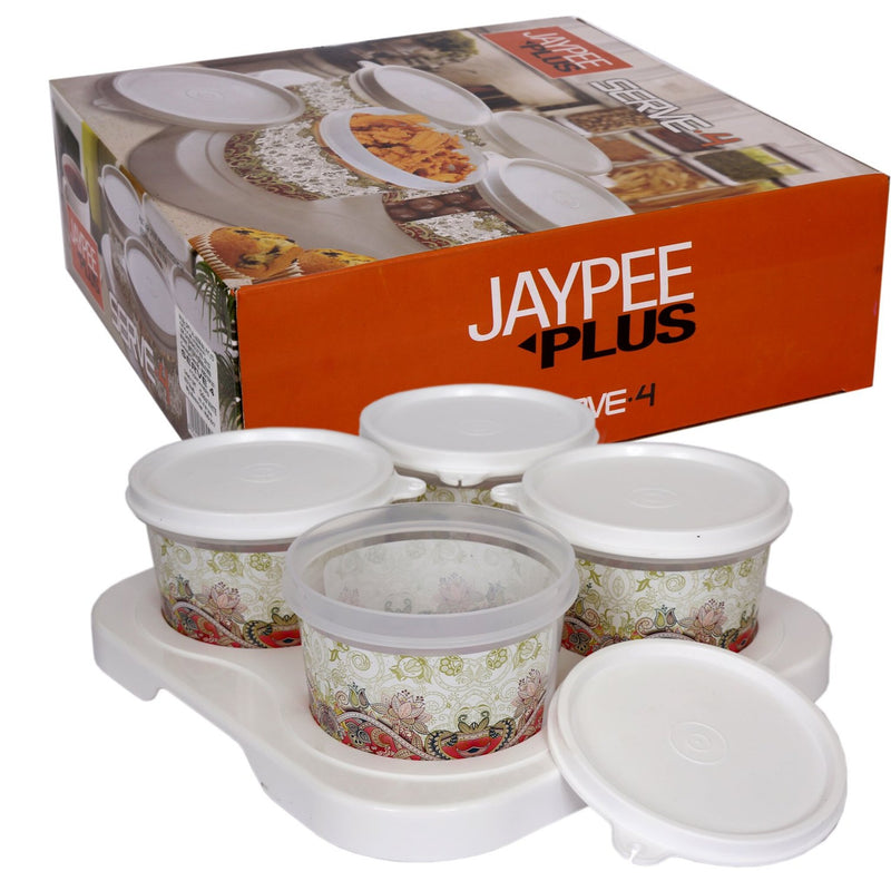 Jaypee Plus Serve, White, Set of 4