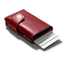 Keeper RFID Wallet, Tri-Fold, Scarlet Red