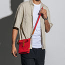 Scout Crossbody Bag, Crimson Red