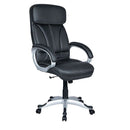 Parin Executive Chair, Leatherette, Black, 1 PCs, OC-K-8370