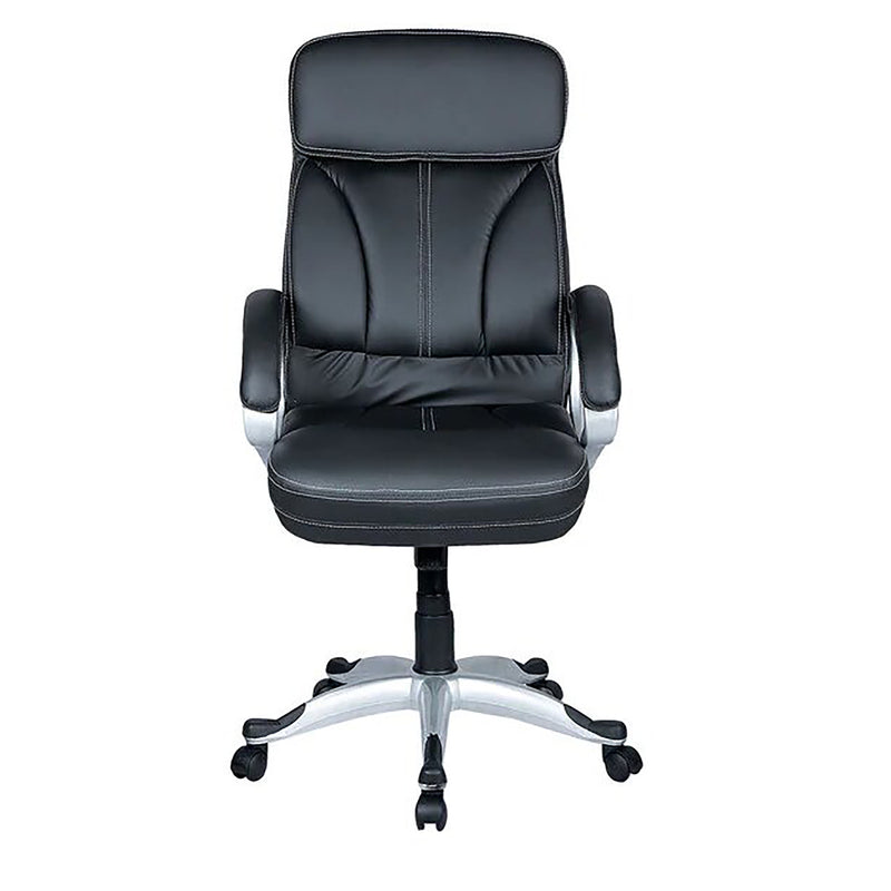 Parin Executive Chair, Leatherette, Black, 1 PCs, OC-K-8370