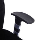 Parin Fabric Office Chair, with Adjustable Seat, Head Support, Black