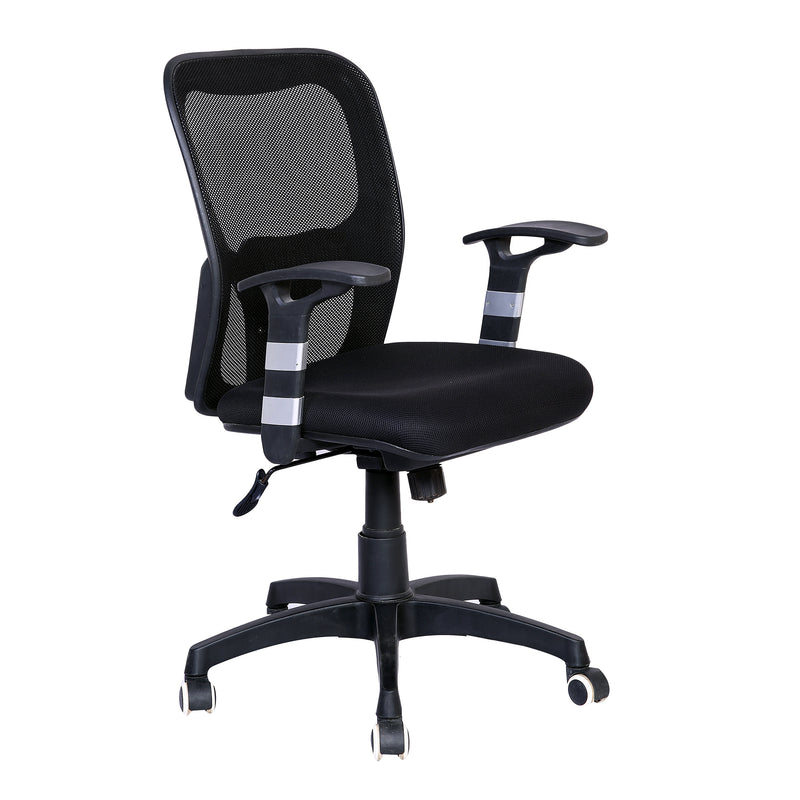 Parin Montoya Ergonomic Chair, Black, RC YM 808 BLACK PCS - 1
