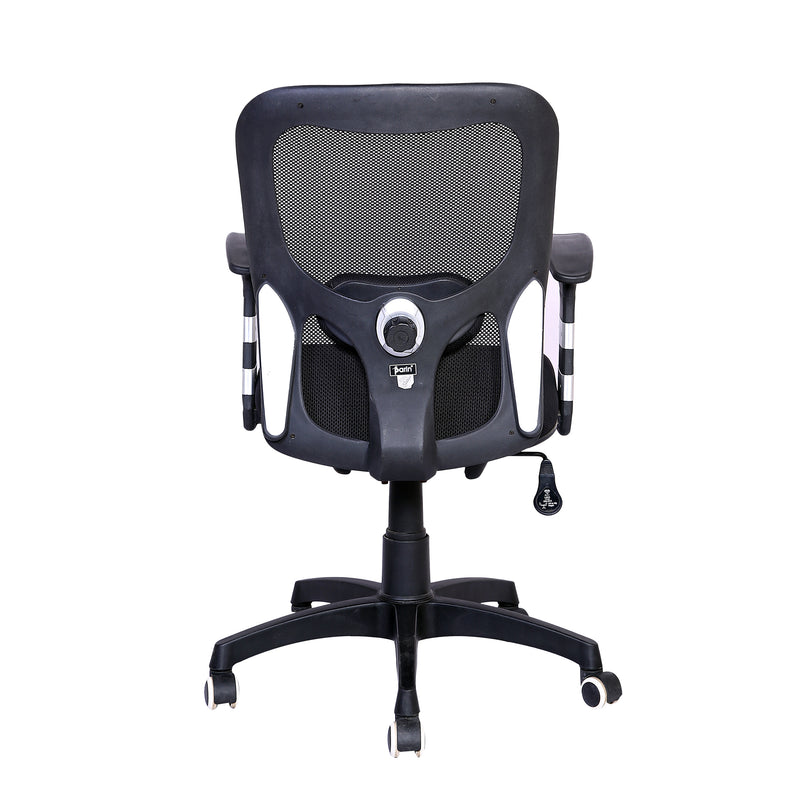 Parin Montoya Ergonomic Chair, Black, RC YM 808 BLACK PCS - 1