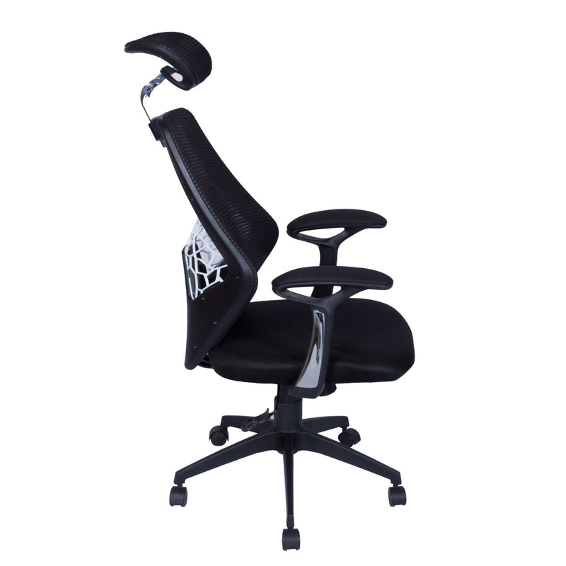 Parin Ergonomic Chair in Black Colour - RC 9666