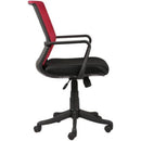 Parin Ergonomic Chair with Adjustable Seat, Awivel, Armrest, White & Beige