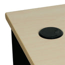 Parin Office Table with Single Drawer, Maple Finish, OT 909- 1200