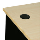 Parin Brisbane Office Table, with Mobile Pedestal, Three Drawers, Maple Finish, OT 909 - 1200