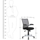 Parin Fabric Executive Office Chair, Grey