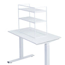 Fitizen Zen Height Adjustable Table, White & White FITI-150-WW