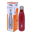 Jaypee Plus Alpha 1000 Stainless Steel Water Bottle, 1000 ml, Cherry