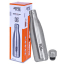Jaypee Plus Alpha 1000 Stainless Steel Water Bottle, 1000 ml, Metallic