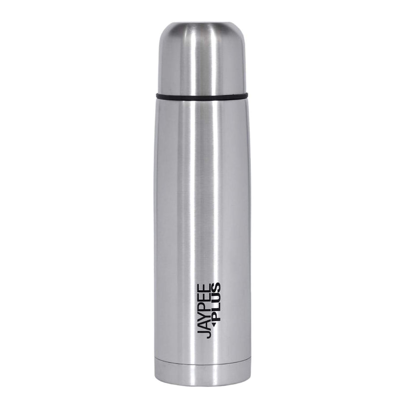 Jaypee Plus Max 750 Thermosteel Flip Lid Flask, 750 ml, Silver, Metallic
