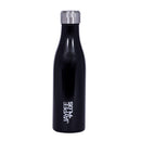 Jaypee Plus Sierra 1000 Stainless Steel Water Bottle, 1000 ml, Black