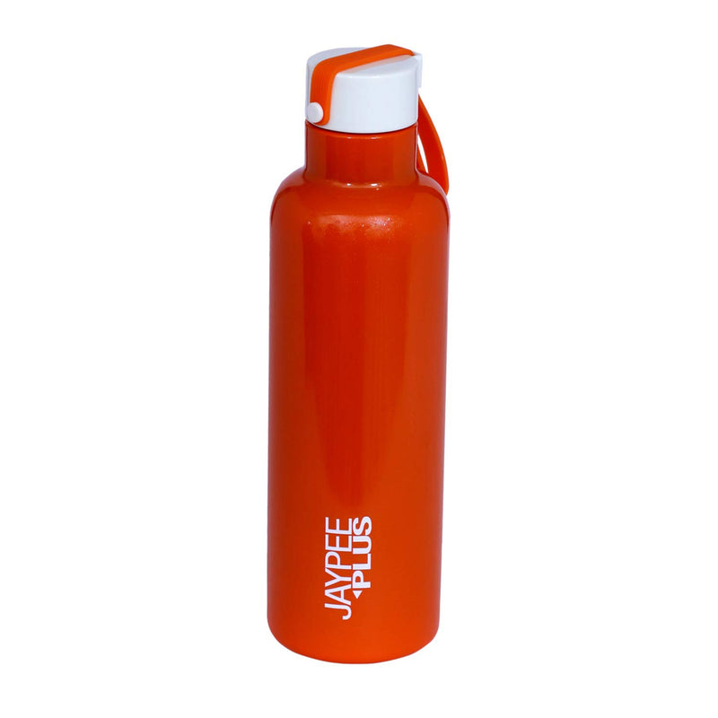 Jaypee Plus Tango 1000 Stainless Steel Water Bottle, 900 ml, Orange