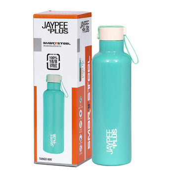 1pc Blue 1700ml Insulated Water Bottle With Tea Strainer For