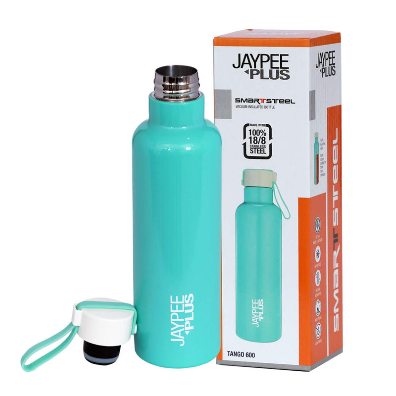 Jaypee Plus Tango 600 Stainless Steel Water Bottle, 500 ml, Green