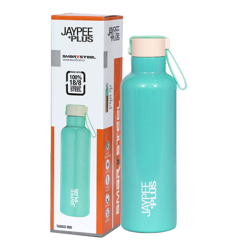 Jaypee Plus Tango 900 Stainless Steel Water Bottle, 750 ml, Green