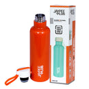 Jaypee Plus Tango 900 Stainless Steel Water Bottle, 750 ml, Orange