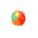 FITIZEN CERAMIC PORTION PLATE FITI-183  PCS - 0