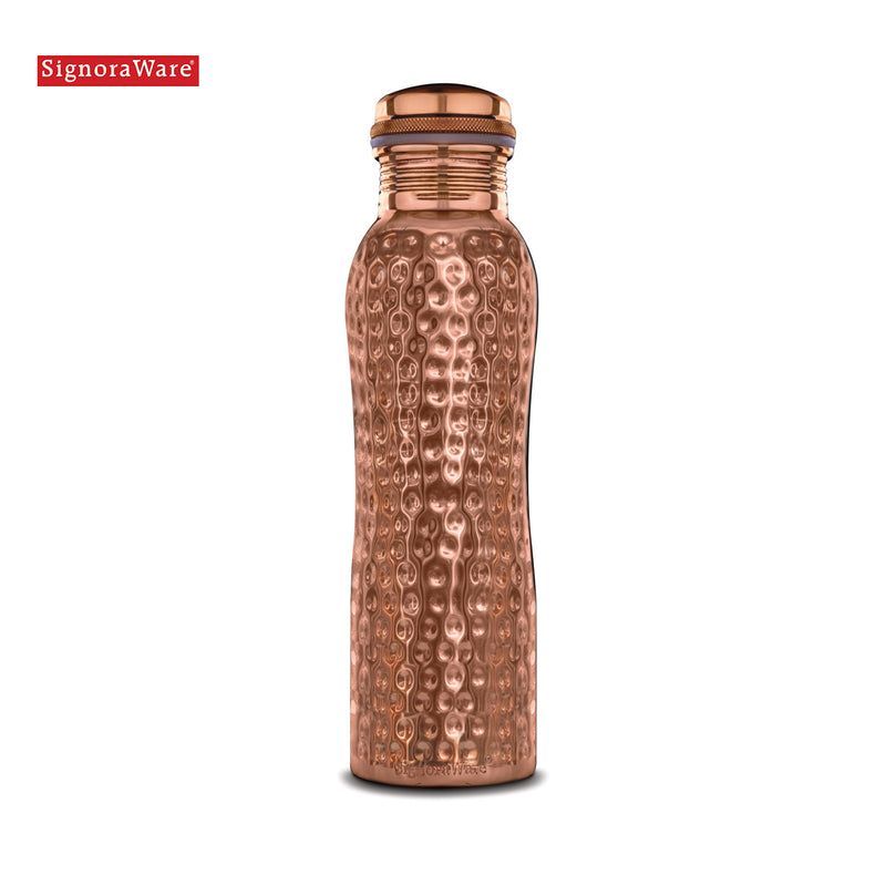 Signoraware Oxy Hammered Copper Bottle 2456