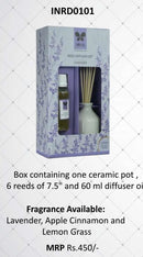 Ripple Diffuser-INRD0101-Orange blossom/Lavernder