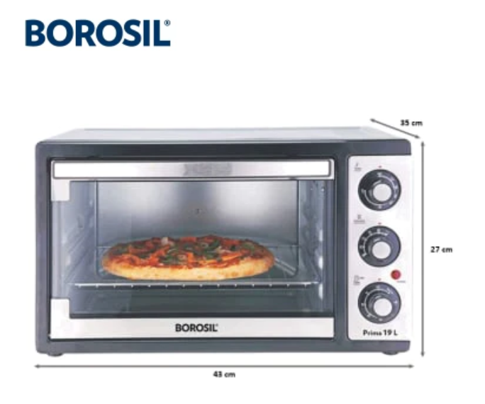Borosil Microwave Oven prima 19L-BOTG19CS11