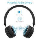 Portronics Muffs M Bluetooth Headphones With Immersive Stereo Sound, Hands Free Mic & AUX Port