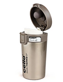 Cello Monty Stainless Steel Flask, 300ml, Grey