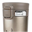 Cello Monty Stainless Steel Flask, 300ml, Grey