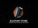 Blaupunkt BTW01 Gaming Truly Wireless Bluetooth Earbuds, Dedicated Button for Gaming with Extra Bass, 33 hour Playtime and 7 days Standby