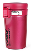 Cello Monty Stainless Steel Flask, 300ml, Pink